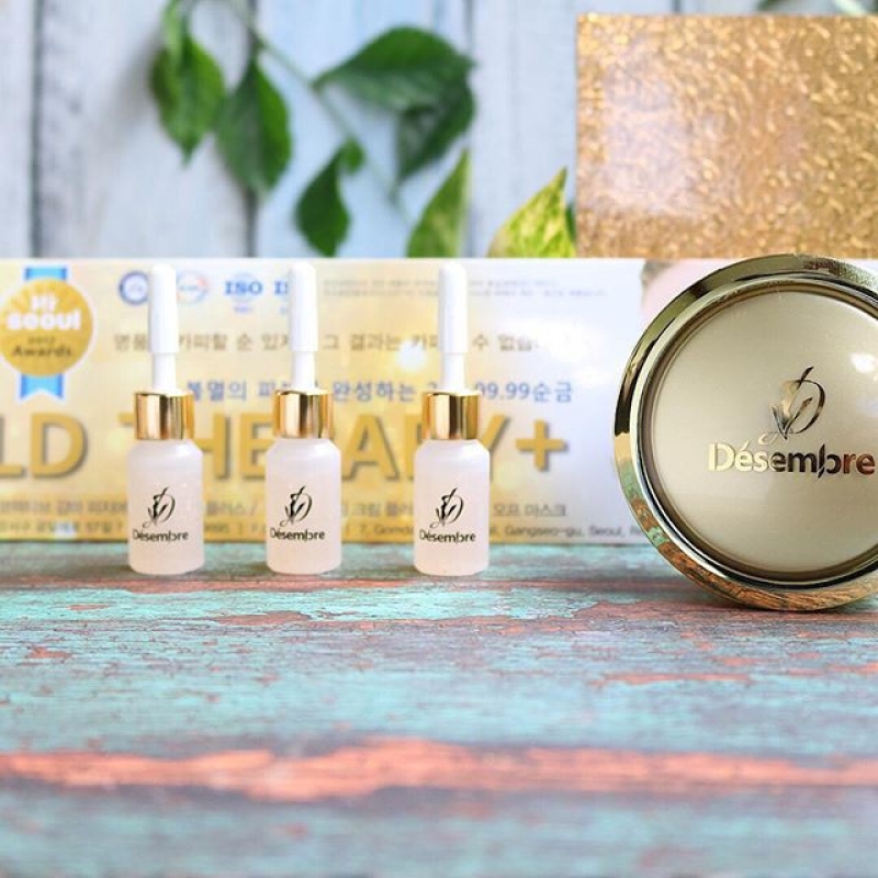 Mặt nạ vàng trẻ hóa da 24k Luxury gold therapy