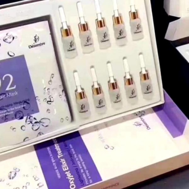 Liệu trình Oxyjet Elixir Treatment Cung Cấp Oxy Tươi Desembre