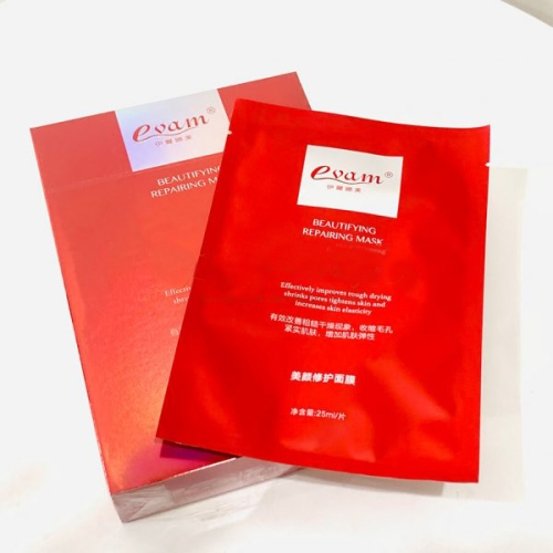 Mặt nạ đỏ evam phục hồi đẹp da beautifying repairing mask