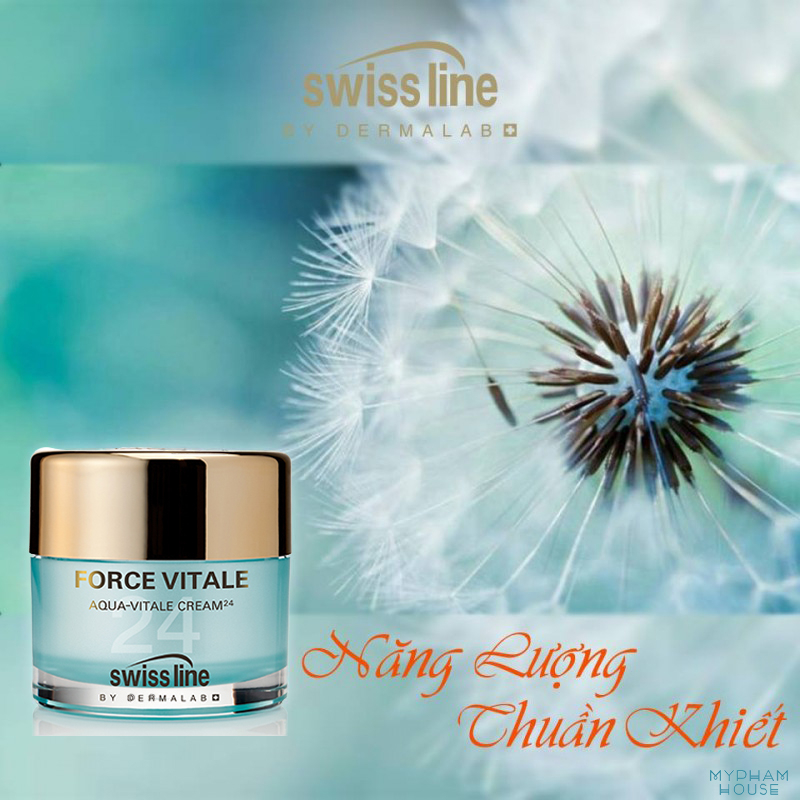 Kem Tiếp Nước Chuyên Sâu Ch Da Khô  Swissline FV Aqua Vitale Cream 24