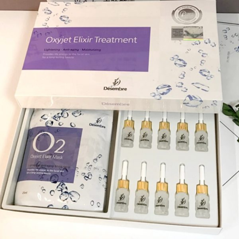 Liệu trình Oxyjet Elixir Treatment Cung Cấp Oxy Tươi Desembre