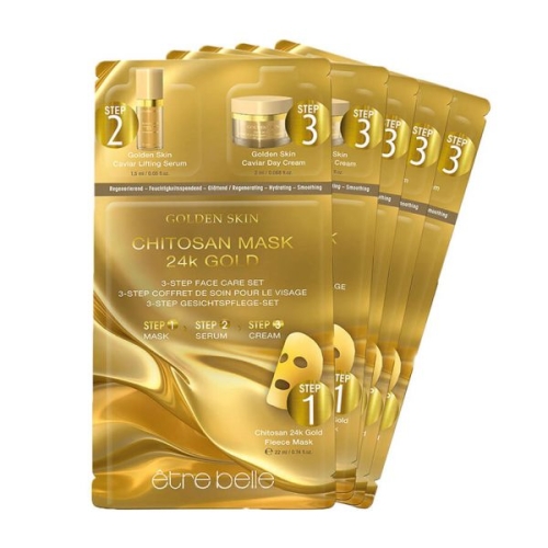 Golden Skin Chitosan Mask 24k Gold