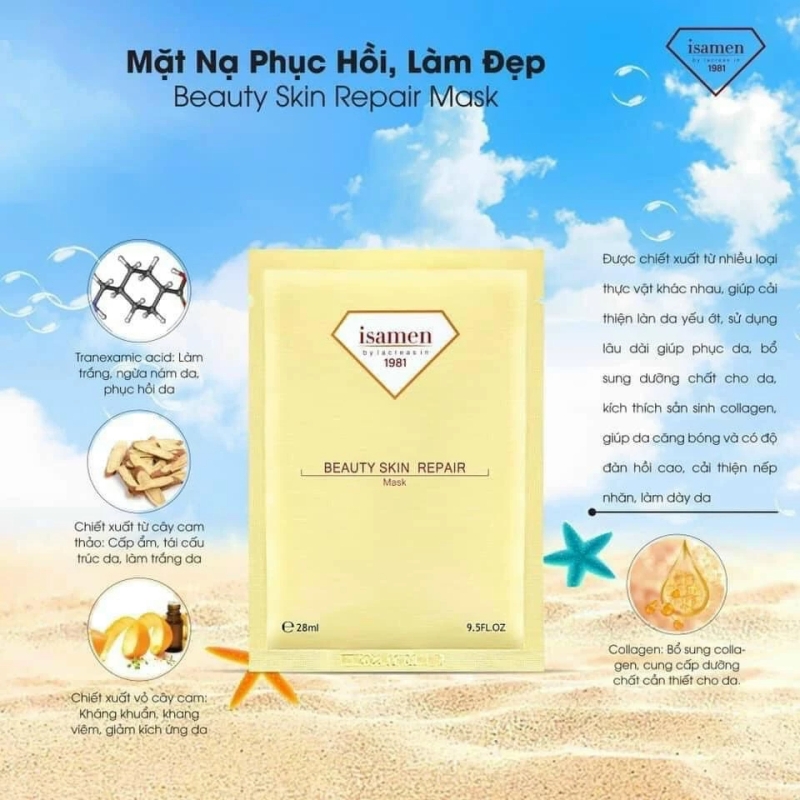 Mặt nạ Isamen Beauty Skin Repair Mask