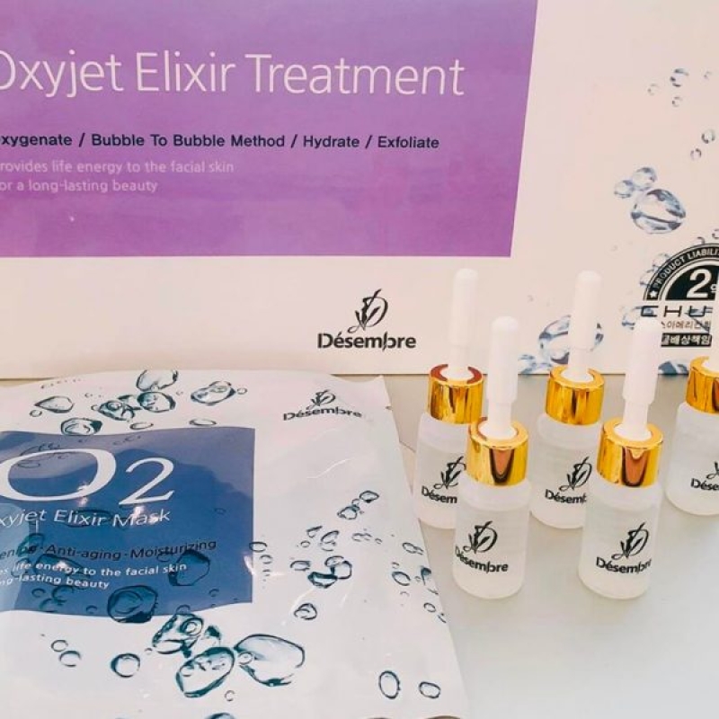 Liệu trình Oxyjet Elixir Treatment Cung Cấp Oxy Tươi Desembre