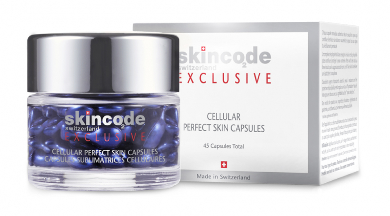 Viên ngọc trai xóa nếp nhăn và tái tạo làn da siêu mịn hoàn mỹ Skincode Cellular Perfect Skin Capsules