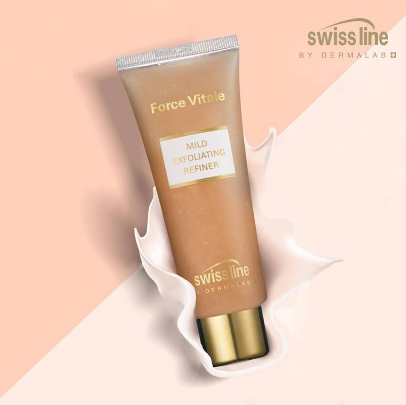 Gel Rửa Mặt Dạng Hạt Tẩy Tế Bào Chết Trên Da Swissline FV Mild Exfoliating Refiner