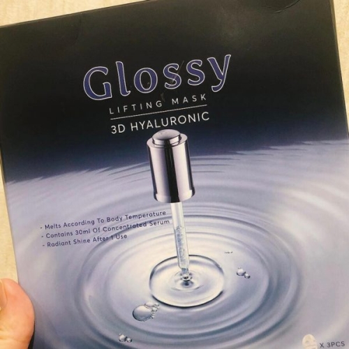 Glossy 3D Hyaluronic Nạ Căng Bóng Trẻ Hoá Da