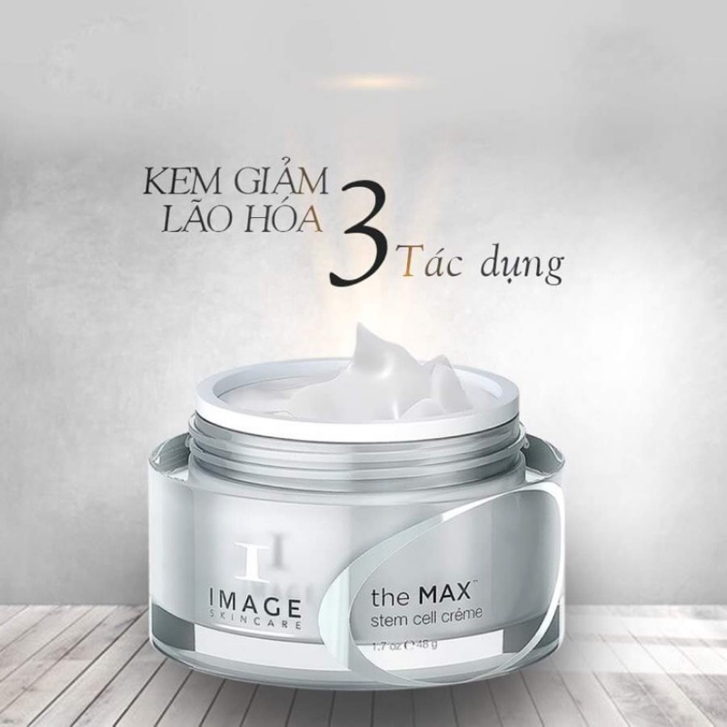 Kem Đặc Trị Lão Hóa Và Chống Nhăn Dành Cho Da Khô Image The Max Stem Cell Creme