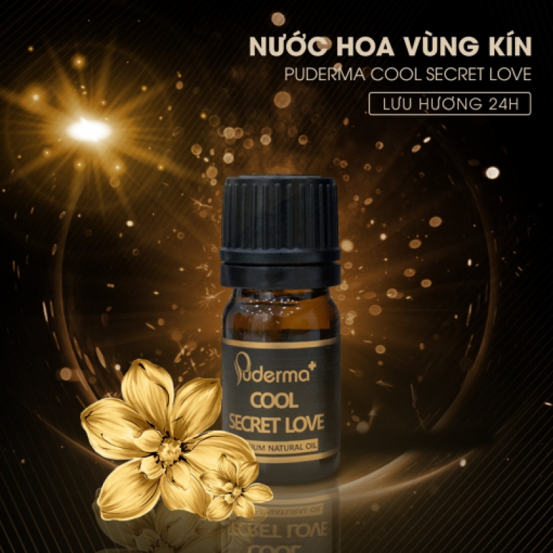 Nước hoa vùng kín puderma cool secret love