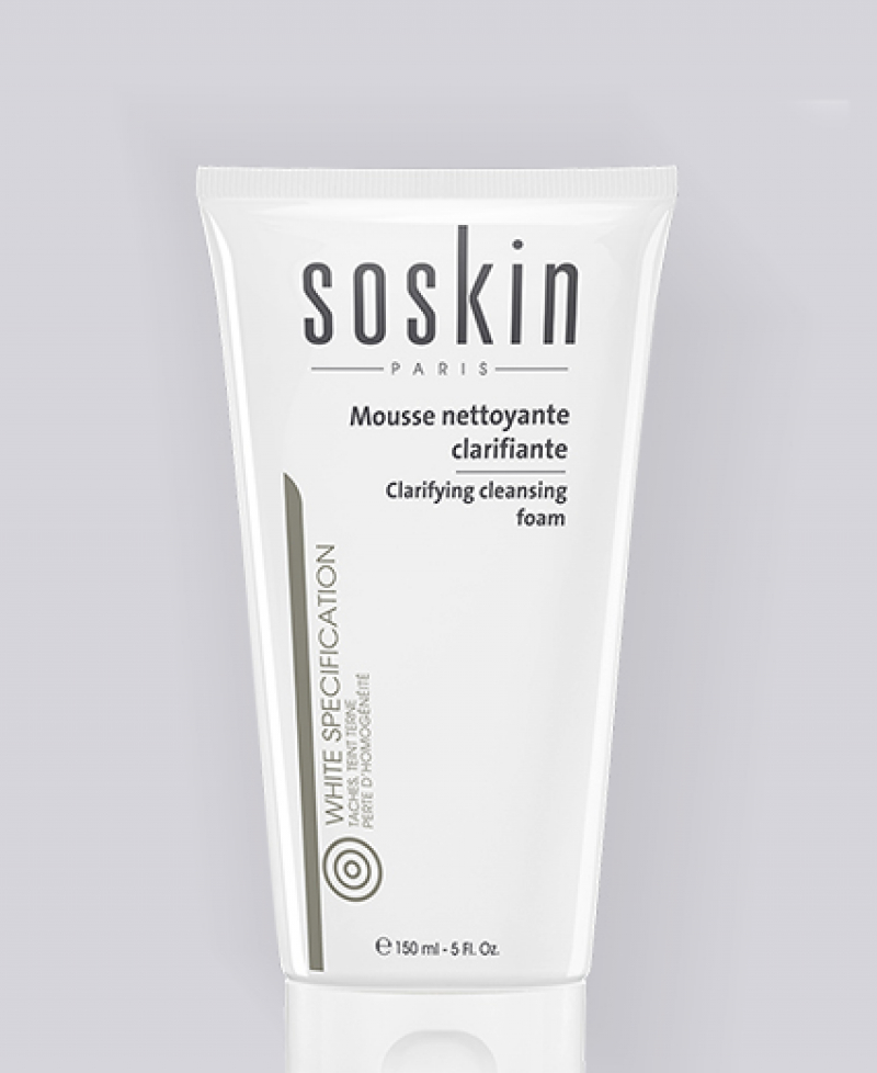 Sữa Rửa Mặt Trắng Da Soskin Clarifying Cleansing Foam