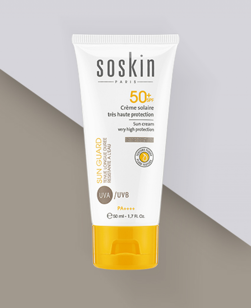 Kem Chống Nắng Dưỡng Ẩm Và Chống Lão Hóa Da  Soskin Sun Cream Very High Protection SPF50+