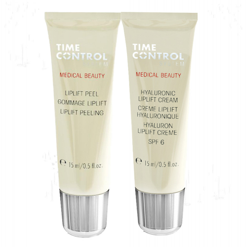 Bộ Sản Phẩm Chống Lão Hóa Môi Time Control Liplift Peeling Hyaluronic Liplift Cream