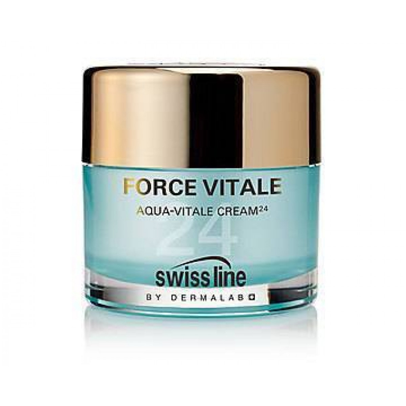 Kem Tiếp Nước Chuyên Sâu Ch Da Khô  Swissline FV Aqua Vitale Cream 24