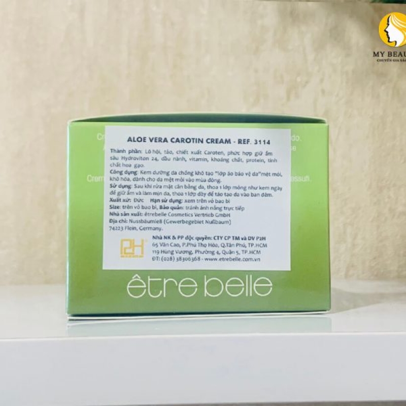 Kem dưỡng da Aloe Vera Carotene Care Cream