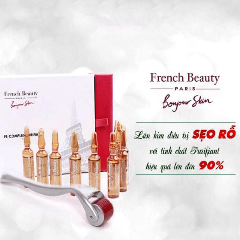 Tinh chất french beauty trị sẹo rỗ (lõm) mụn trứng cá