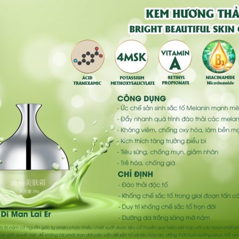 Kem Hương Thảo Dimanlaier Kem Dimanlaier