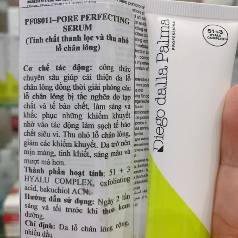 Tinh chất thanh lọc và se lỗ chân lông Diego Dalla Palma Pore perfecting serum