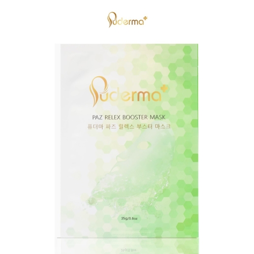 Mặt nạ xanh puderma paz relex booster mask