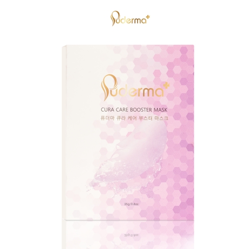 Mặt nạ hồng puderma cure care booster mask