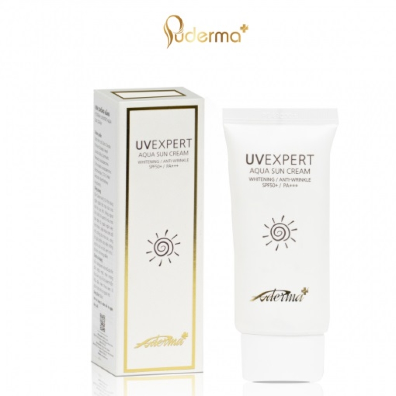 Kem chống nắng puderma uvexpert aqua sun cream