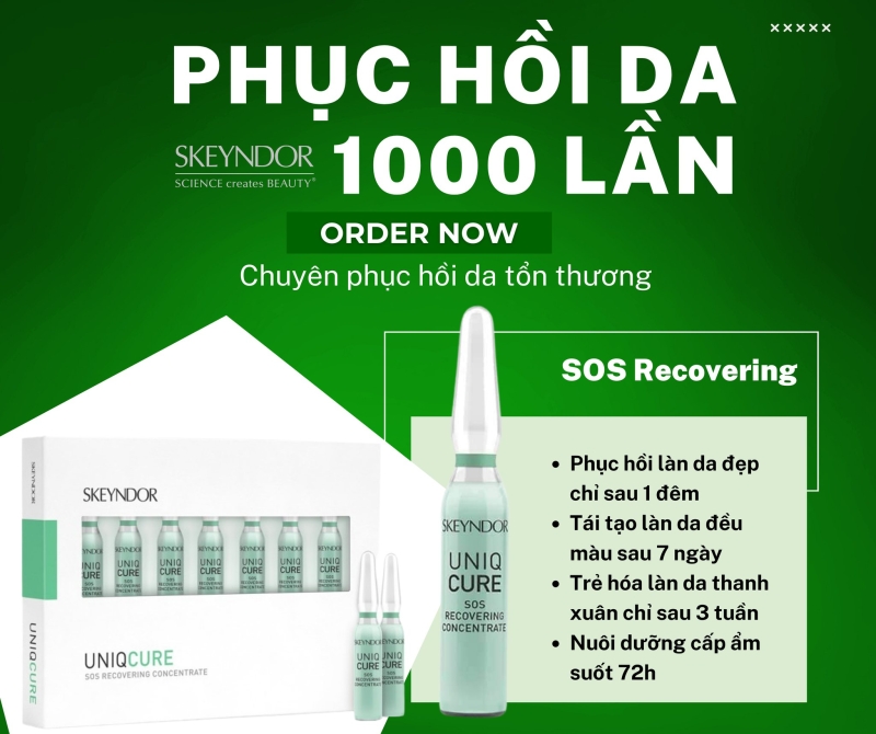 Tinh chất phục hồi da khẩn cấp SOS Recovering Concentrate