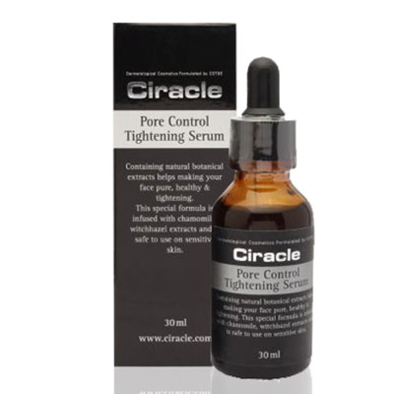 Tinh chất săn chắc da và thu nhỏ lỗ chân lông Ciracle pore control tightening serum