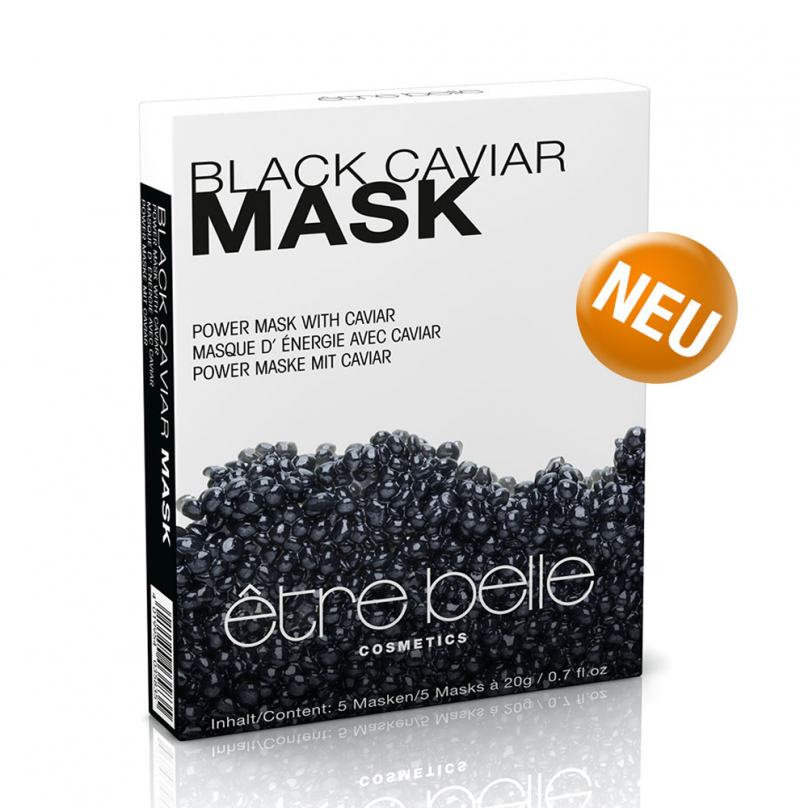 Mặt nạ trứng cá tằm đen trẻ hóa và tái tạo da đột phá Etre belle power mask with black caviar